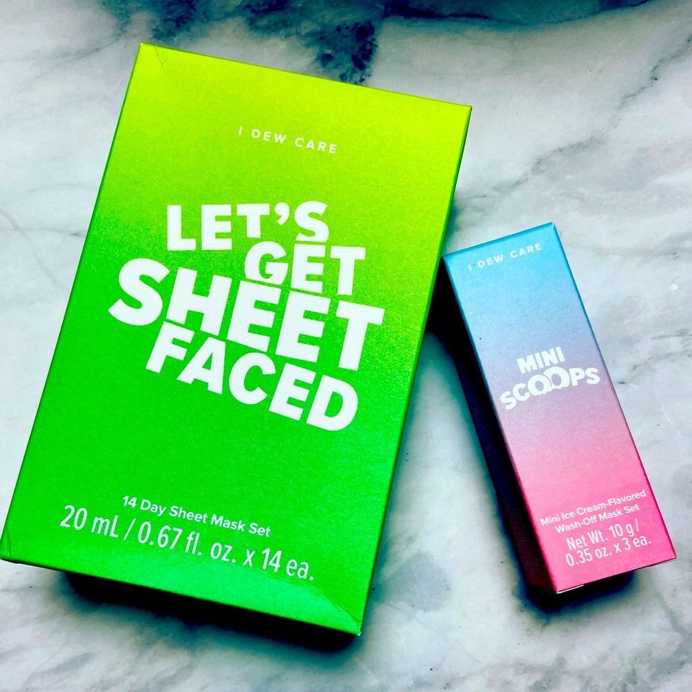 I dew care facial skincare bundle